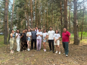 Тимбилдинг на природе для сотрудников СП &laquo;Лудэ-Каз&raquo;  г. Костанай